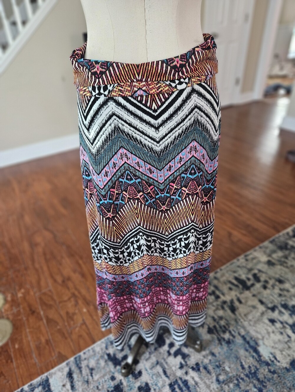 Mm Mm Mm Boho Maxi Skirt Or Sleeveless Dress Large